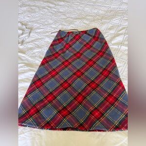 Tartan skirt